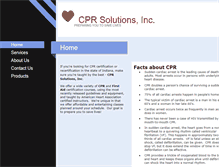 Tablet Screenshot of cpr-solutions-in.com